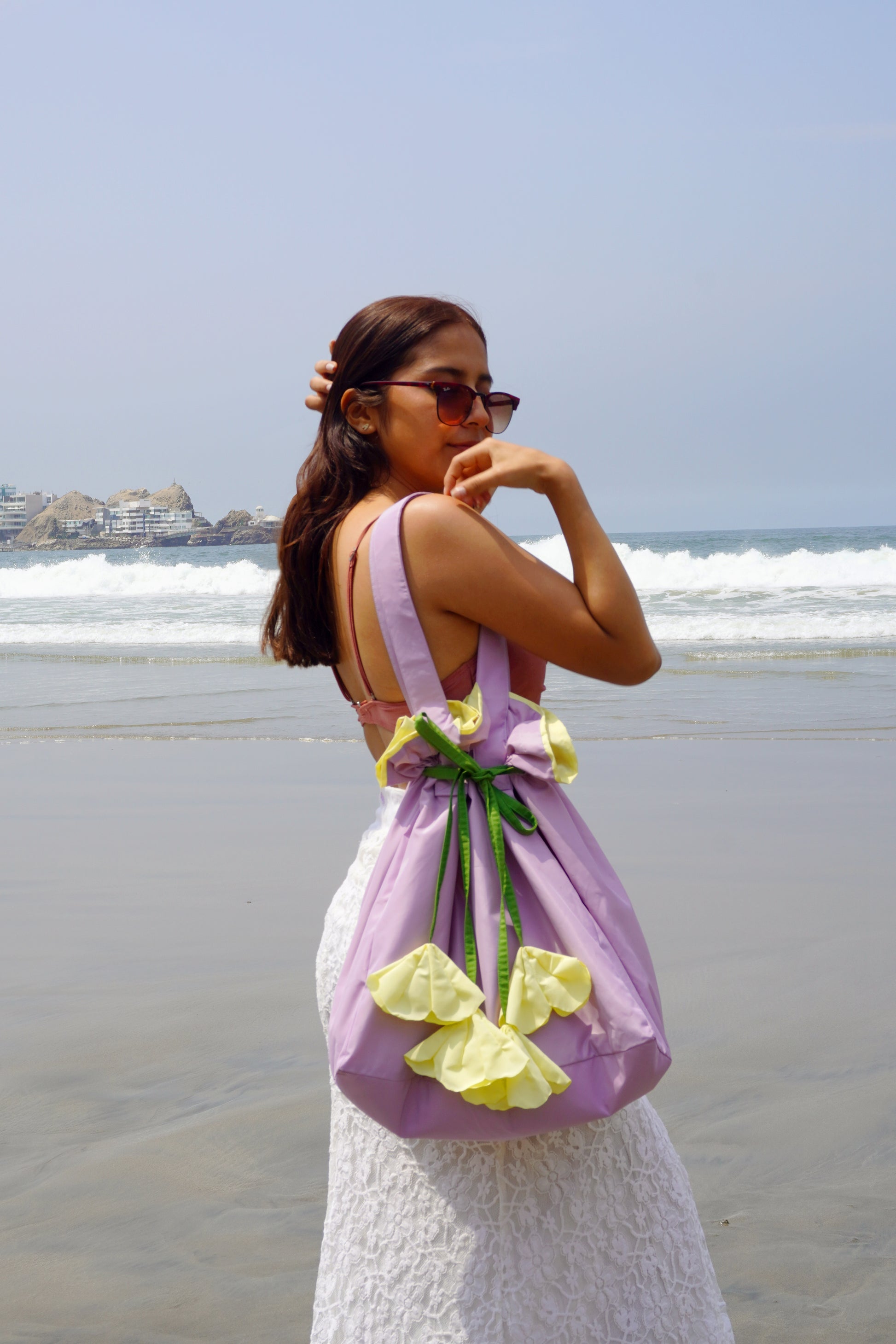 Summer Bloom Totebag Lila Mist