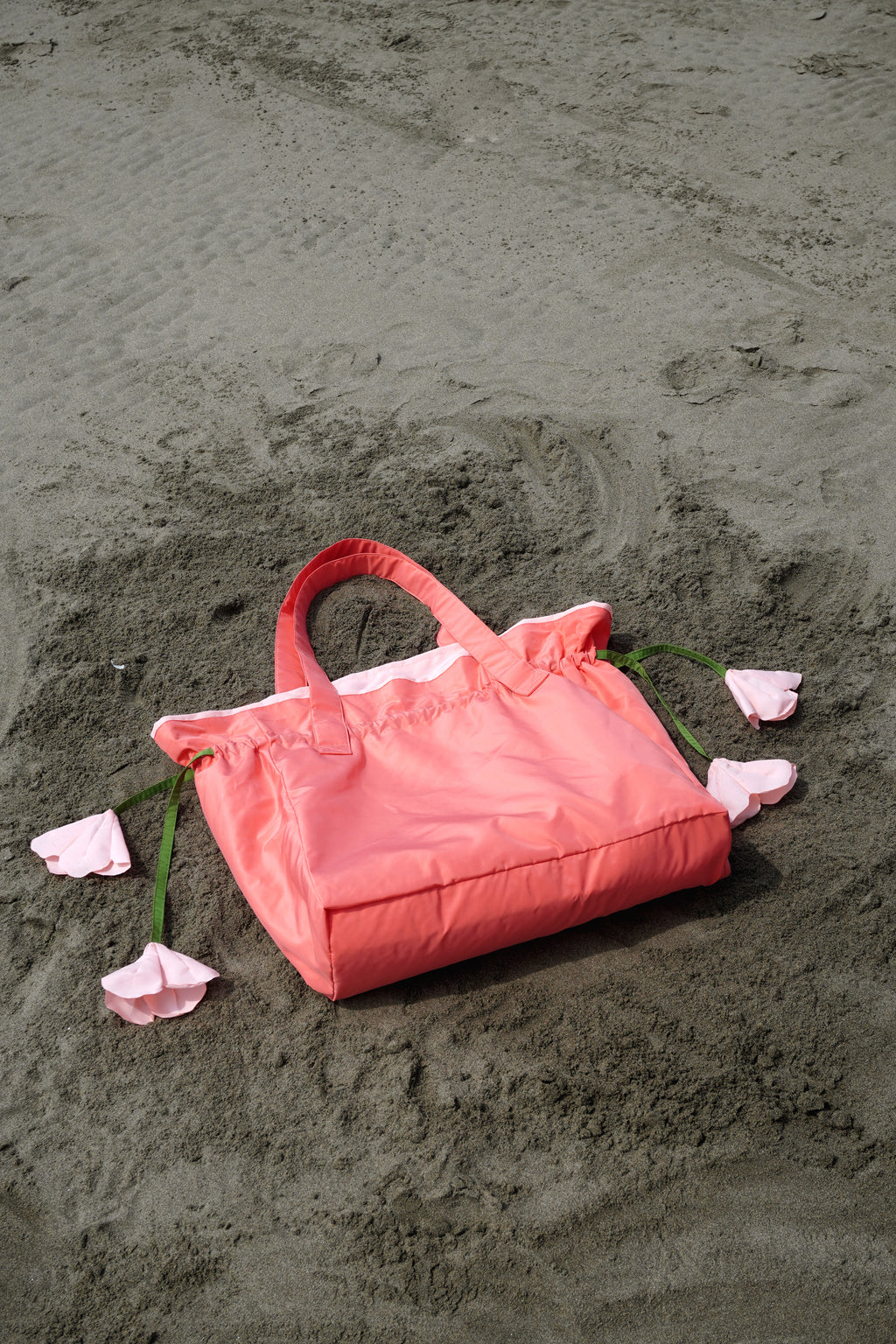 Summer Bloom Totebag Coral