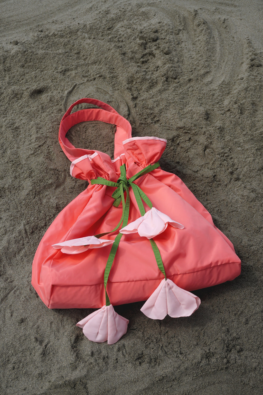 Summer Bloom Totebag Coral