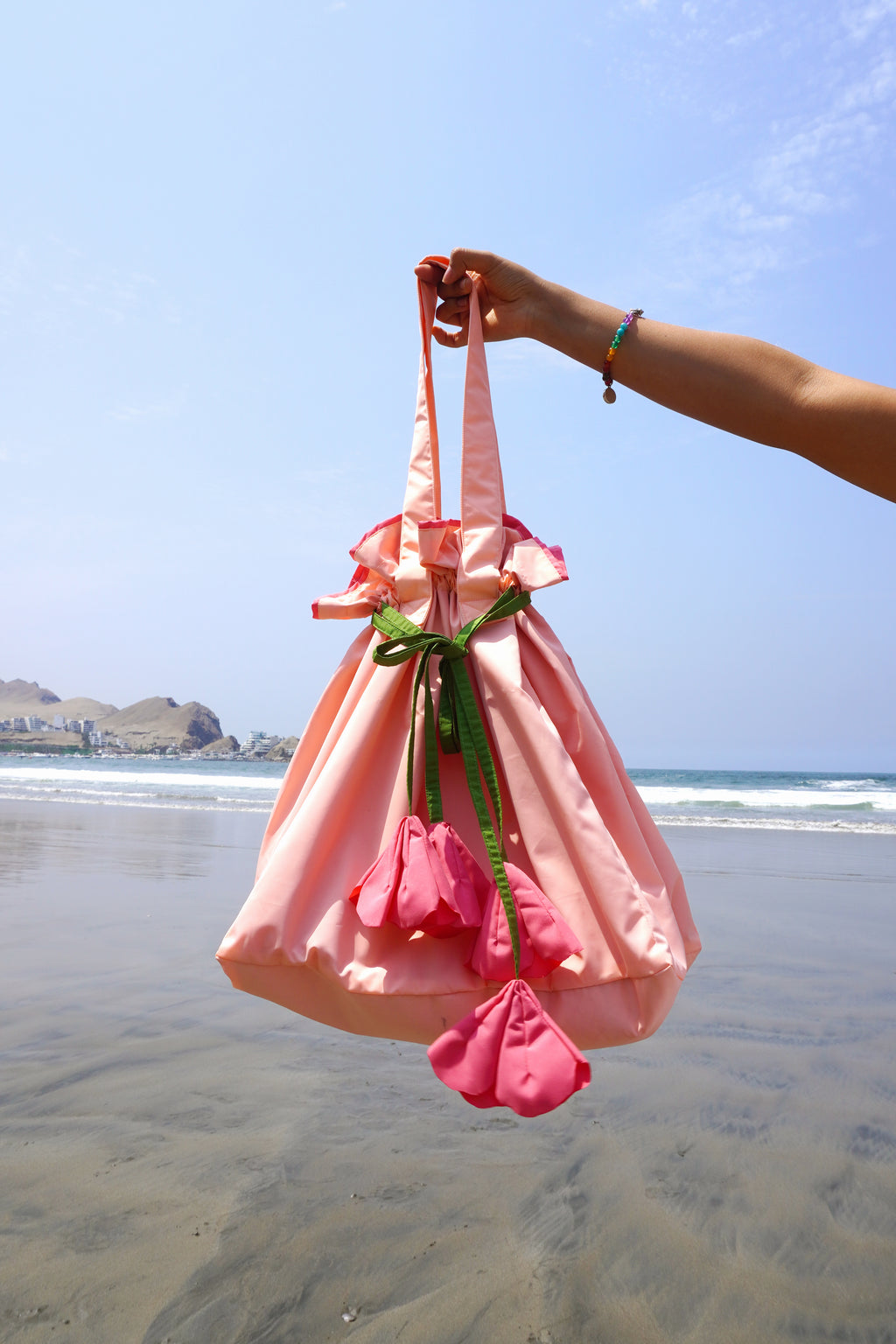 Summer Bloom Totebag Rose Sand